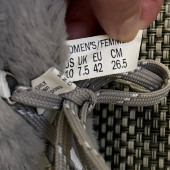 THE NORTH FACE Down Filled Icepick Neptse Winter Boots White 10 - Picture 4 of 7